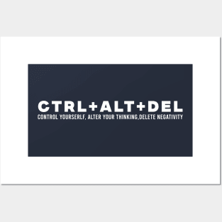 Ctrl + Alt + Del Posters and Art